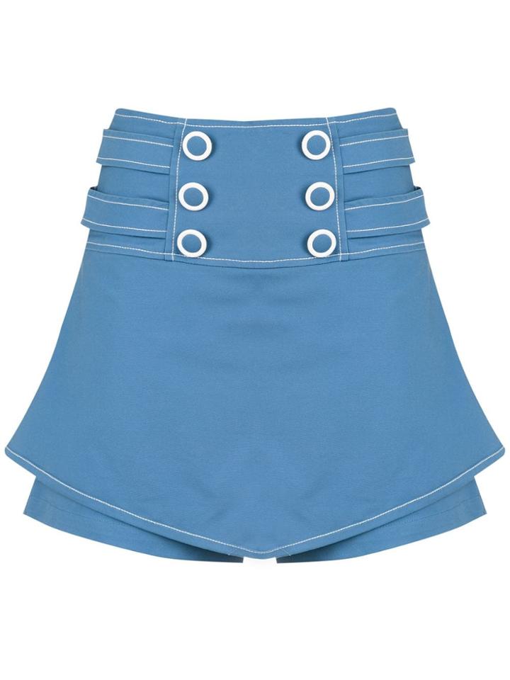 Framed Explorer Skorts - Blue