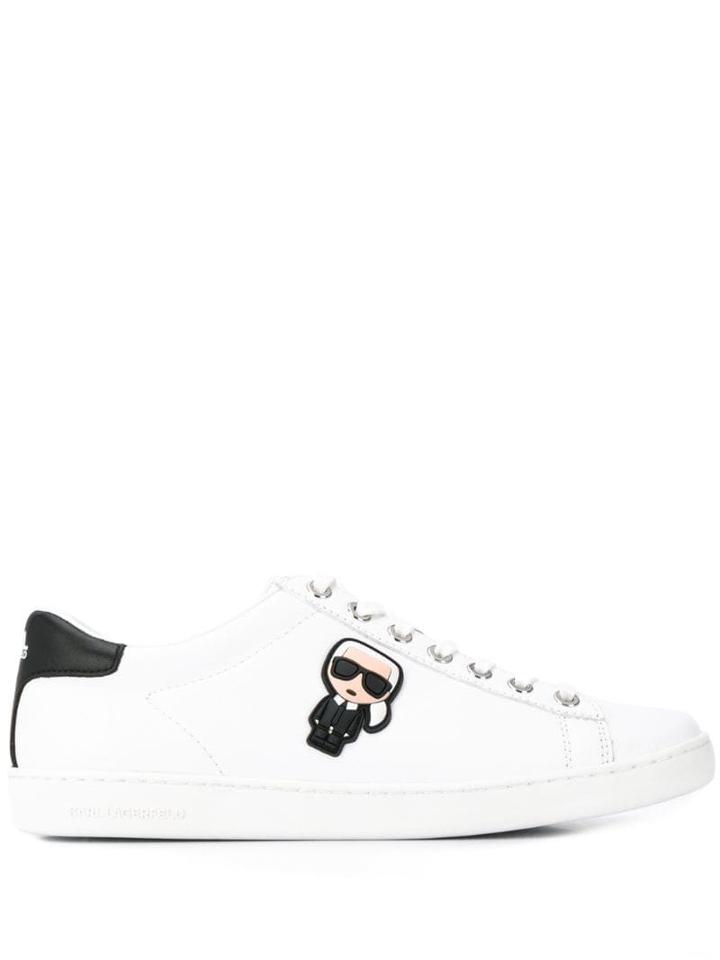 Karl Lagerfeld Iconic Cupsole Sneakers - White