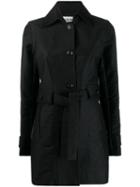 Chanel Pre-owned 2007's Tied Midi Coat - Black