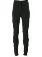 Versace Skinny Trousers, Women's, Size: 40, Black, Viscose/polyamide/spandex/elastane/rayon