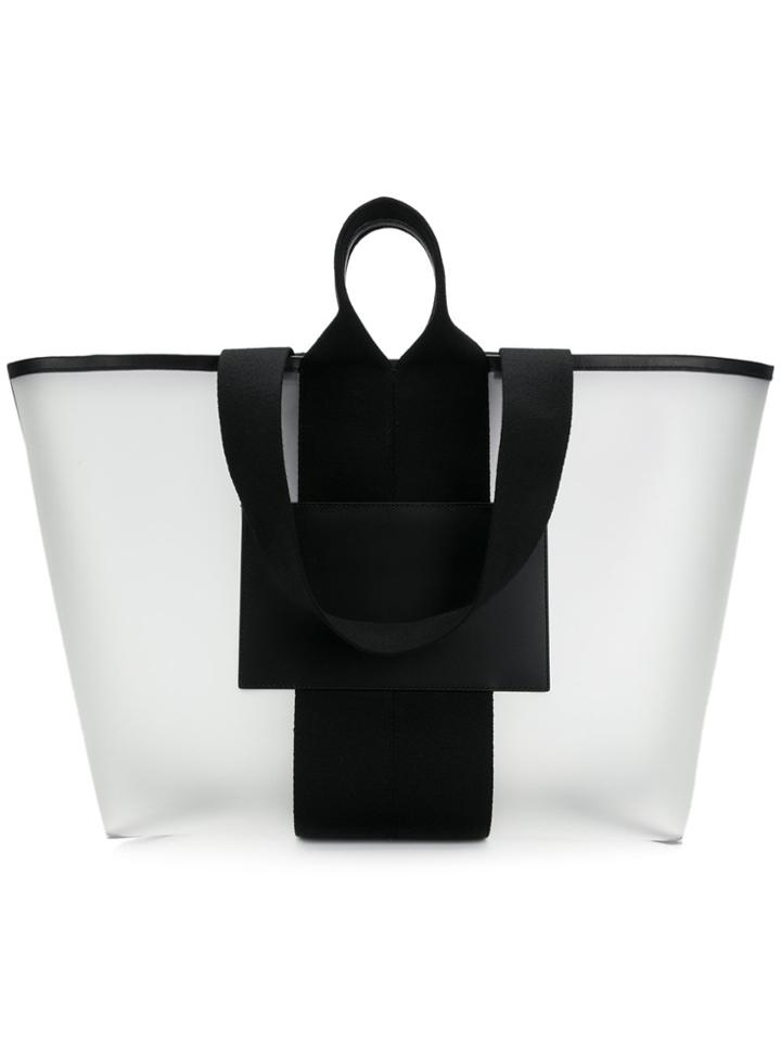 Alexander Wang Translucent Tote - White