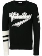Valentino Logo Patch Jumper - Black
