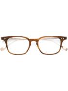 Dita Eyewear 'buckeye' Frame, Brown, Acetate/12kt Gold