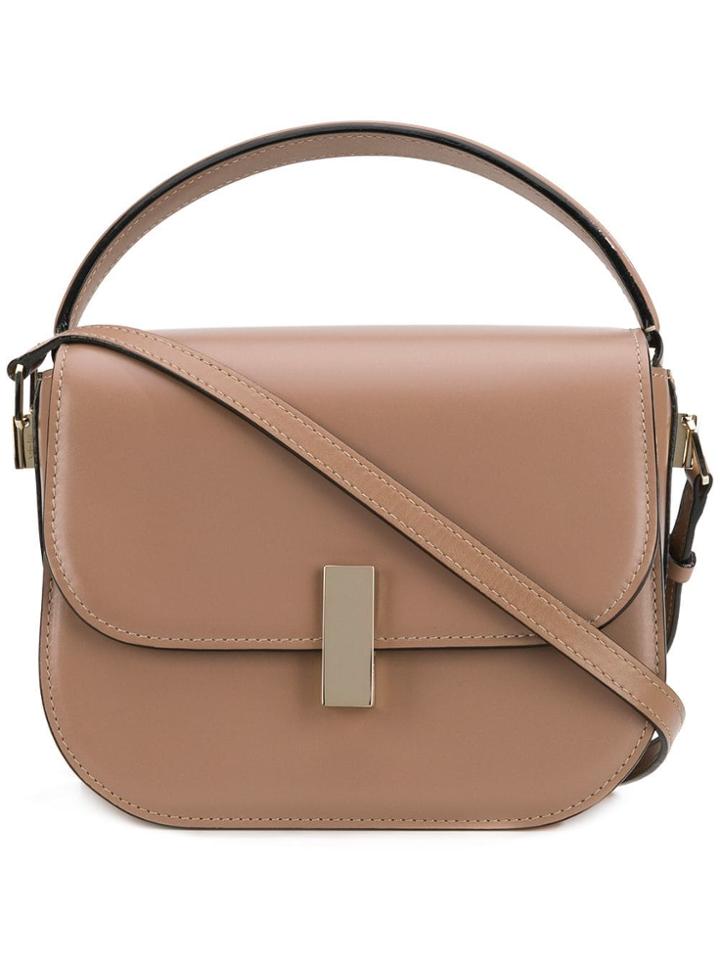 Valextra Iside Cross Body Bag - Neutrals