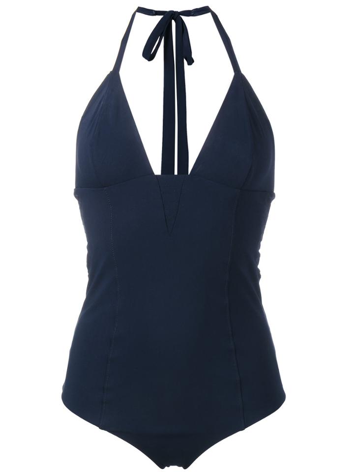 Rosie Assoulin Esther Williams Swimsuit - Blue