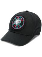 Versus Embroidered Logo Baseball Cap - Black