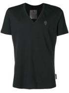 Philipp Plein V Neck T-shirt - Black