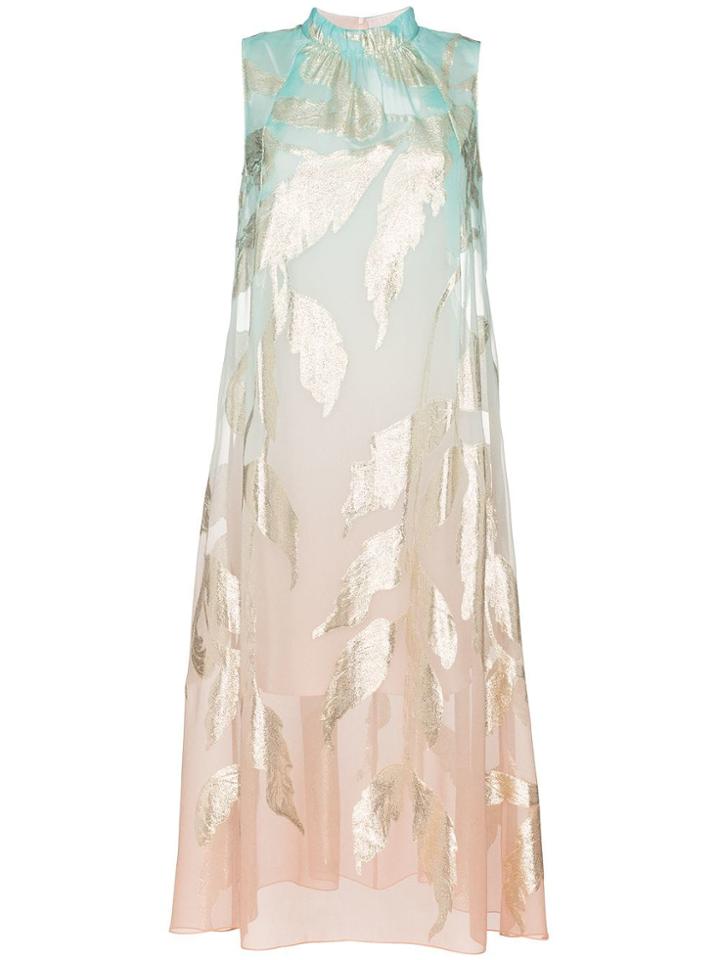 Peter Pilotto Gradient Midi Dress - Blue