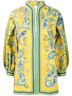 Philosophy Di Lorenzo Serafini Printed Tunic - Yellow