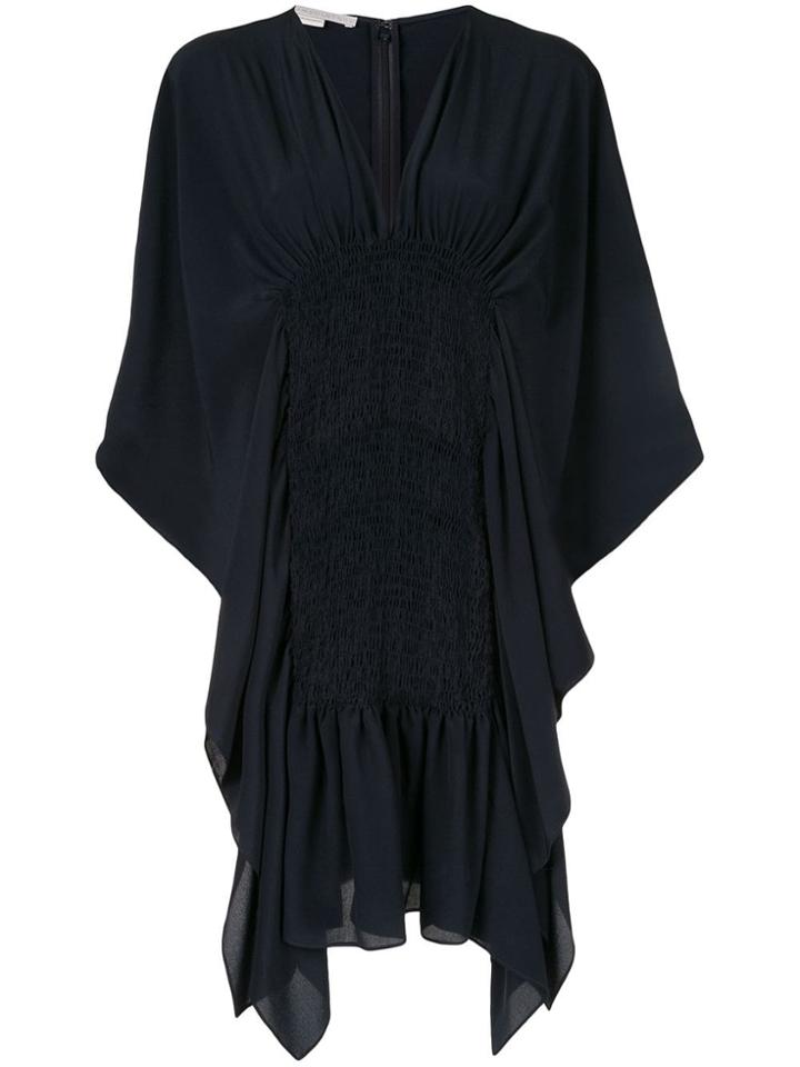 Stella Mccartney Draped Elasticated Dress - Blue