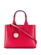 Emporio Armani Open Top Tote - Red