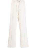 Ermanno Scervino Side Stripe Creased Trousers - Neutrals