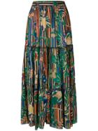 Local Maui Floral Print Skirt - Multicolour