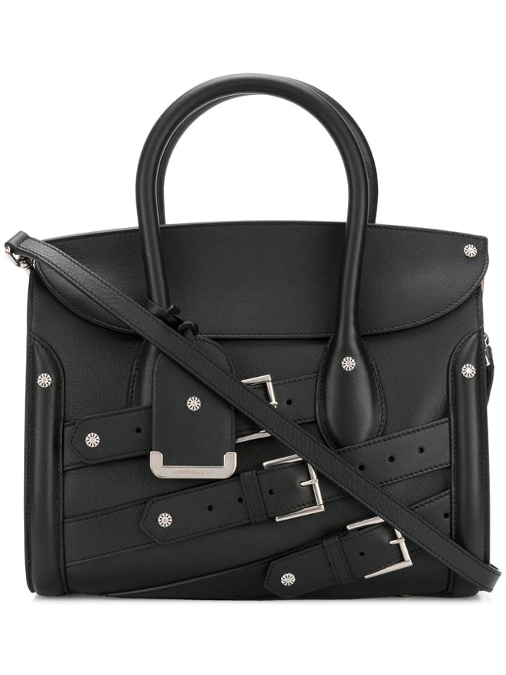 Alexander Mcqueen Heroine 21 Tote Bag - Black