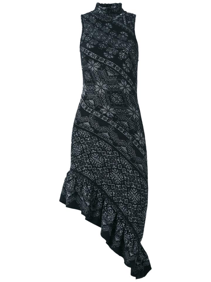 Knit Dress - Women - Acrylic/lurex/polyamide - M, Black, Acrylic/lurex/polyamide, Cecilia Prado