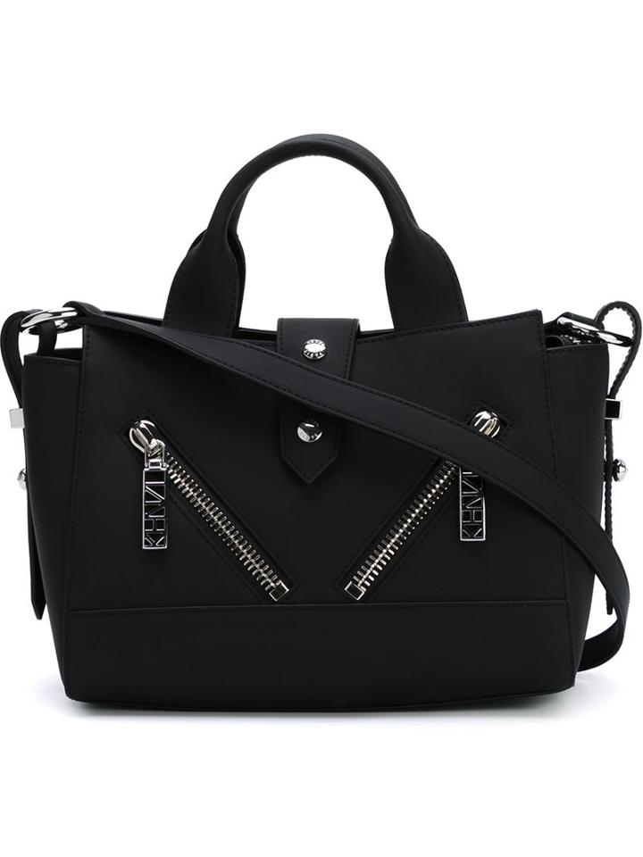 Kenzo Kalifornia Tote, Women's, Black, Calf Leather