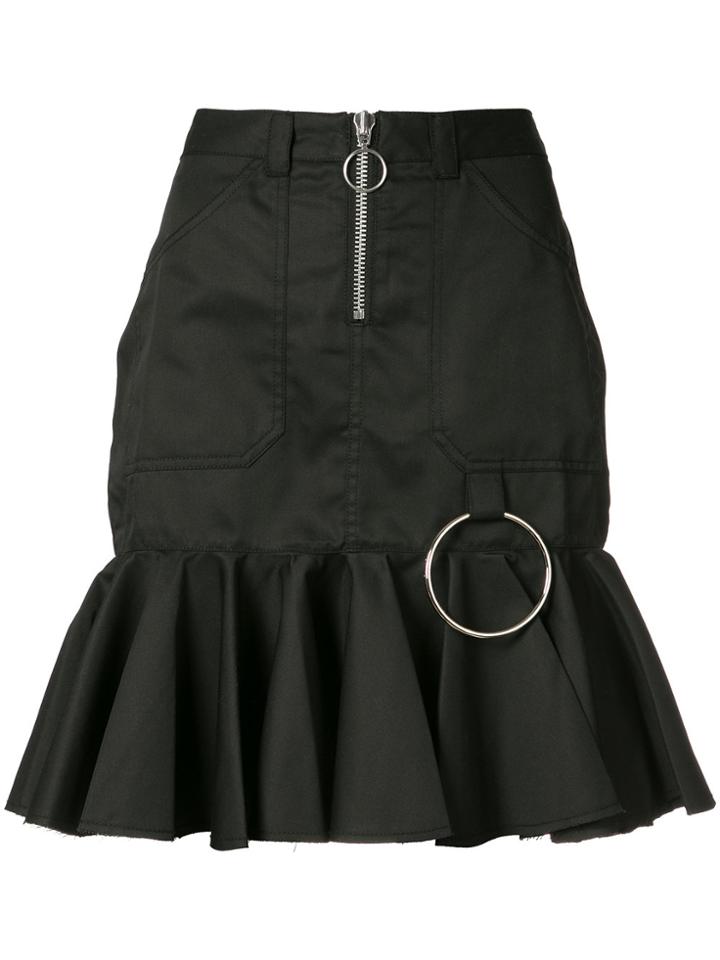 Marques'almeida Peplum Skirt - Black