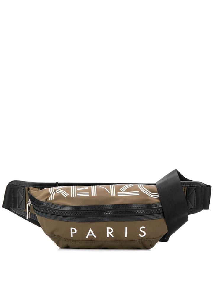 Kenzo Logo Belt Bag - Green