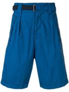 Sacai D-ring Buckle Shorts - Blue