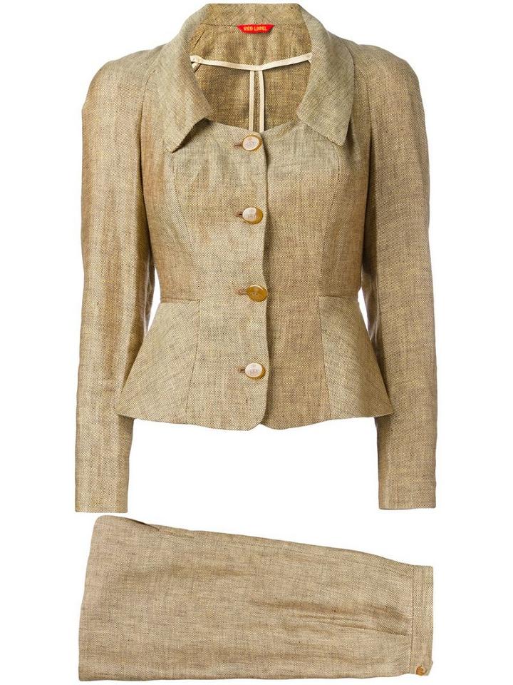 Vivienne Westwood Pre-owned Red Label Linen Suit - Neutrals