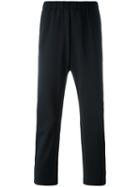 Barena Crop-crotch Sweatpants, Men's, Size: 48, Blue, Cotton/wool/polyamide