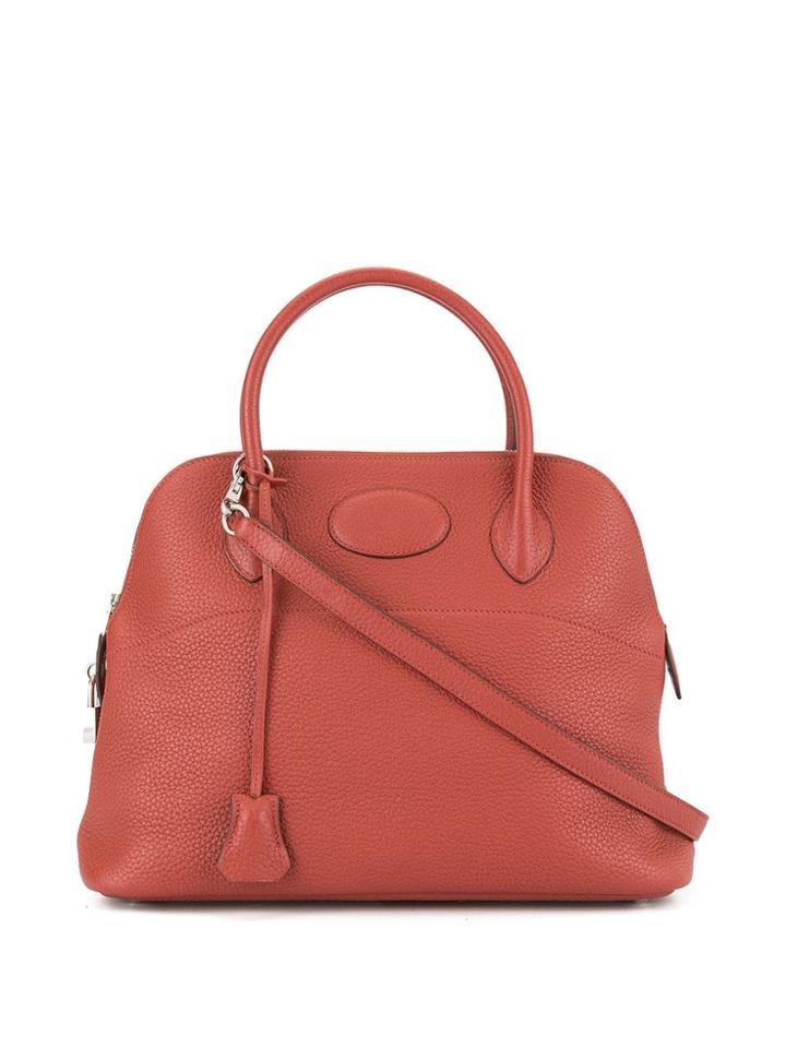 Hermès Vintage Bolide 31 2way Bag - Brown