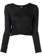 Chanel Pre-owned Knitted Top - Black