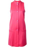 Stephen Sprouse Vintage Buttoned Sleeveless Dress