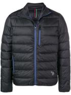 Ps By Paul Smith Zipped Padded Jacket - Black
