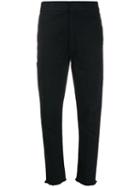 Haider Ackermann High-waisted Tapered Trousers - Black