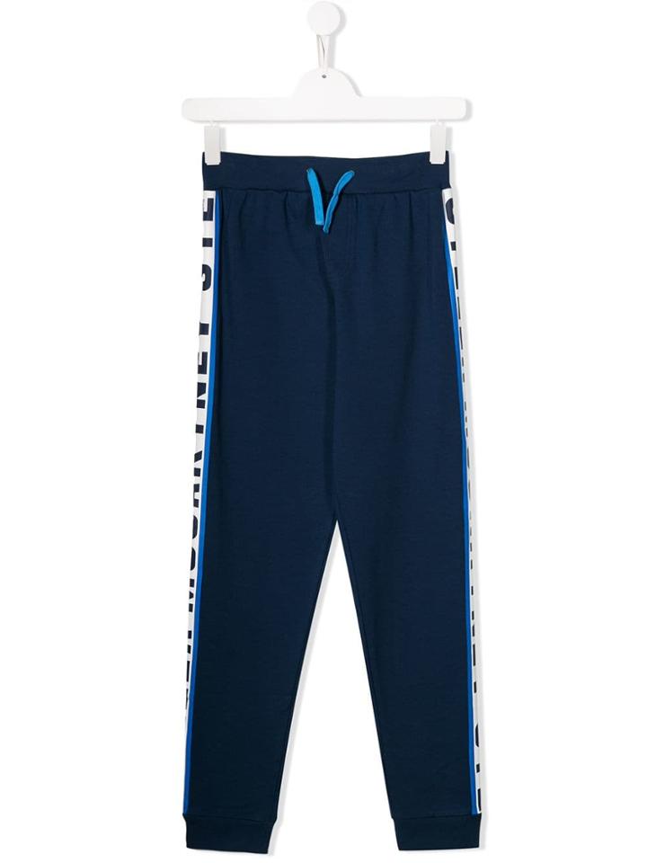 Stella Mccartney Kids Tapered Jogging Bottoms - Blue