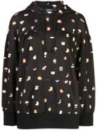 Undercover Household Object Print Hoodie - Black