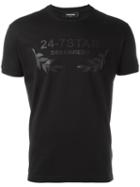 Dsquared2 24-7 Star T-shirt, Men's, Size: Xl, Black, Cotton