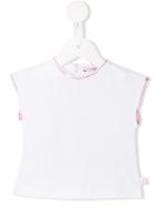 Il Gufo - Contrast Stitch Tank Top - Kids - Cotton/spandex/elastane - 36 Mth, White