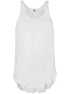Lost & Found Ria Dunn Curved Hem Tank Top - White
