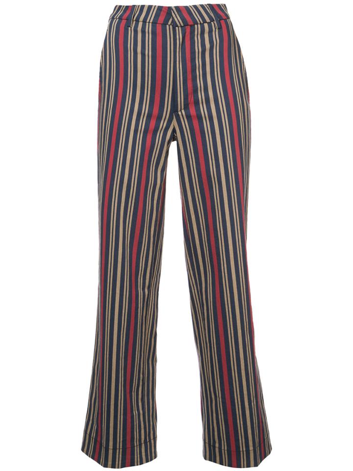 Tome Striped Trousers - Blue