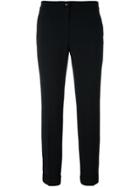 Etro Cuffed Trousers - Black