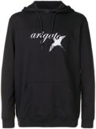 Axel Arigato Logo Print Hoodie - Black