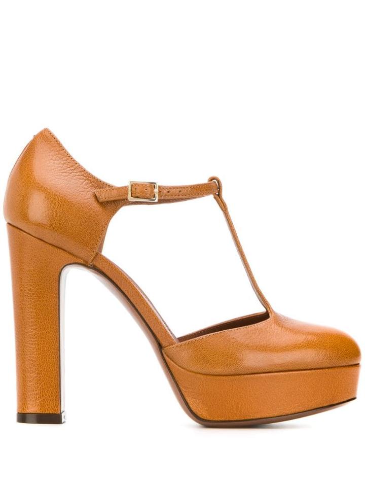 L'autre Chose Mary Jane Heels - Brown