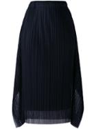 Pleats Please By Issey Miyake - Pleated Skirt - Women - Polyester - 3, Black, Polyester