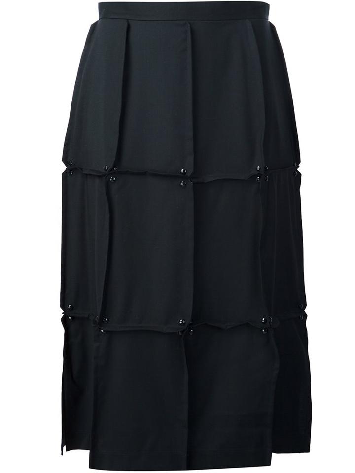 Julien David A-line Skirt