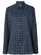 Lanvin - Clubs, Hearts And Spades Print Shirt - Men - Cotton - 42, Grey, Cotton