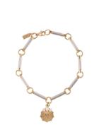 Foundrae 18kt Yellow Gold Water Element Bracelet - Silver