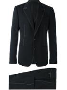 Dolce & Gabbana Contrast Stitch Three-piece Suit