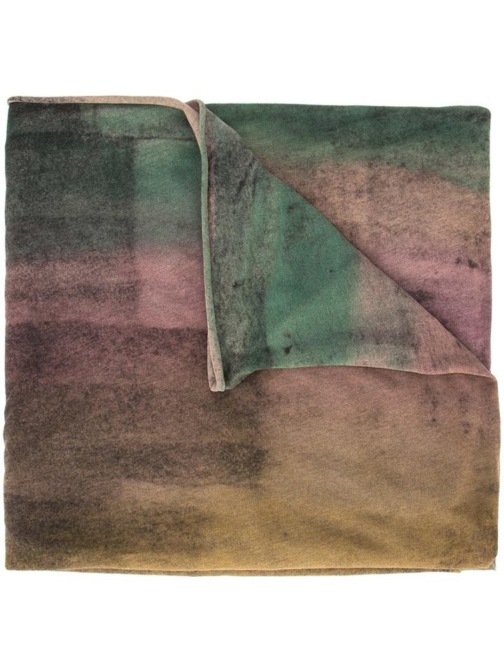Raquel Allegra Gradient Scarf, Women's, Brown, Cotton/polyester