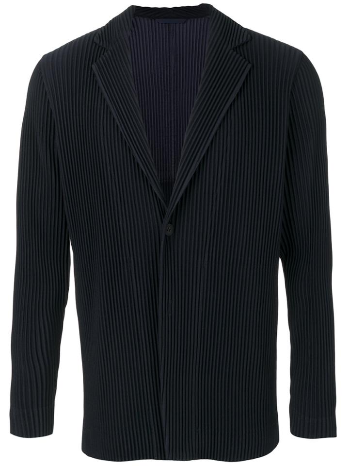 Homme Plissé Issey Miyake Plisse Blazer - Blue
