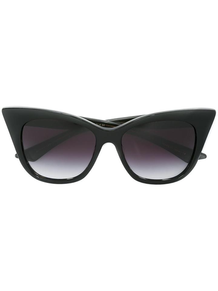 Dita Eyewear Cat Eye Sunglasses, Women's, Black, Acetate