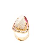 Melissa Kandiyotti Galapagos Ring - Metallic