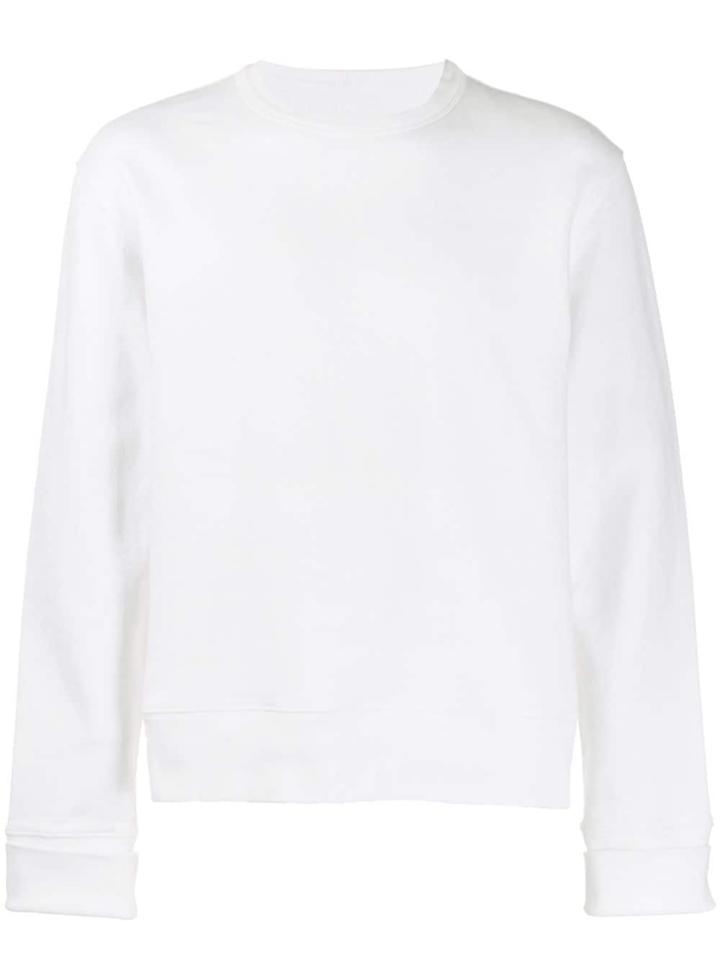 A Plan Application Crew Neck Sweatshirt - White