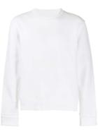 A Plan Application Crew Neck Sweatshirt - White